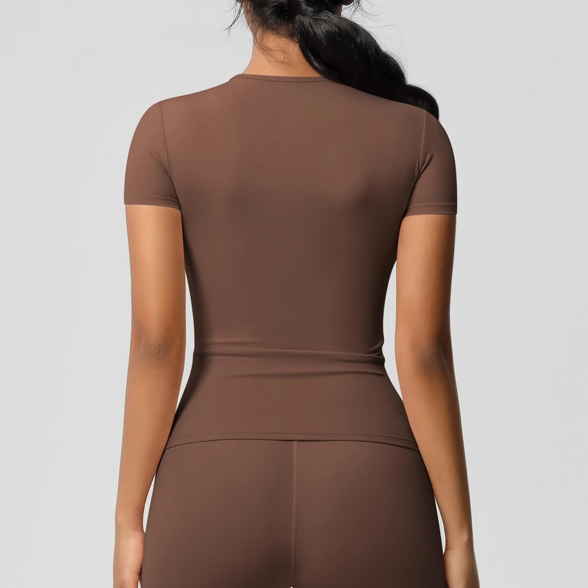 Women’s Dry-Fit Sports Top – Breathable, High-Elastic Fitness T-Shirt