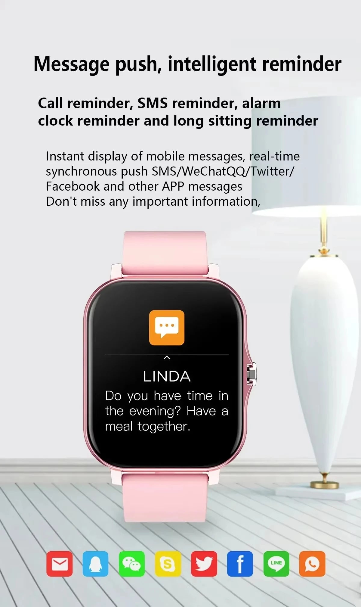 Xiaomi Smart Watch – Waterproof Fitness Tracker