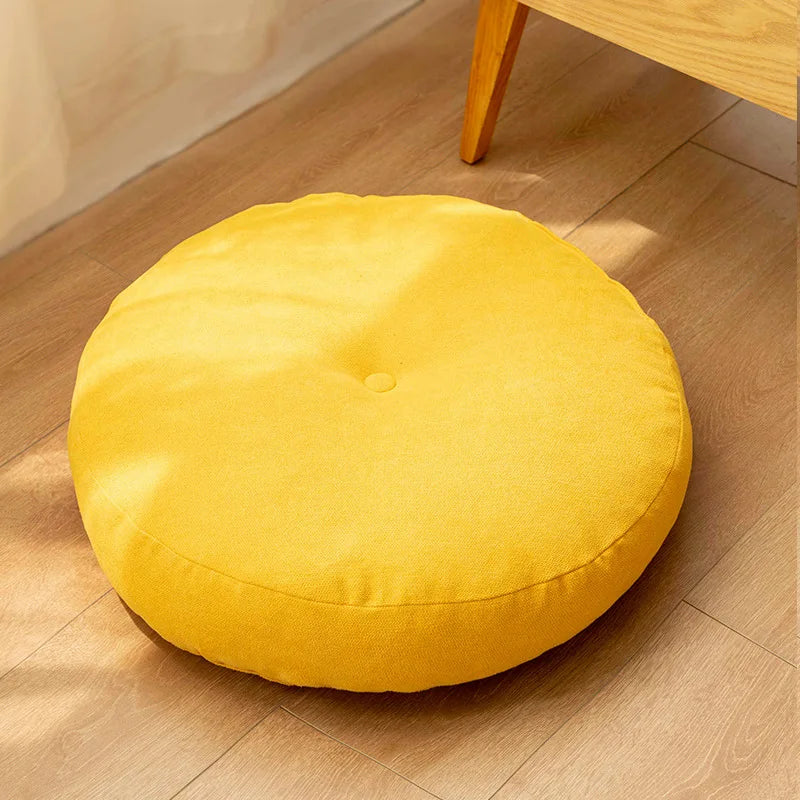 Solid Color Floor Seat Pillow