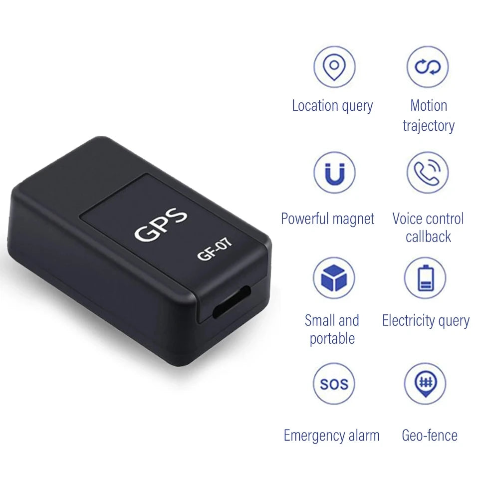 Mini Magnetic GPS Tracker – Real-Time Vehicle & Personal Locator