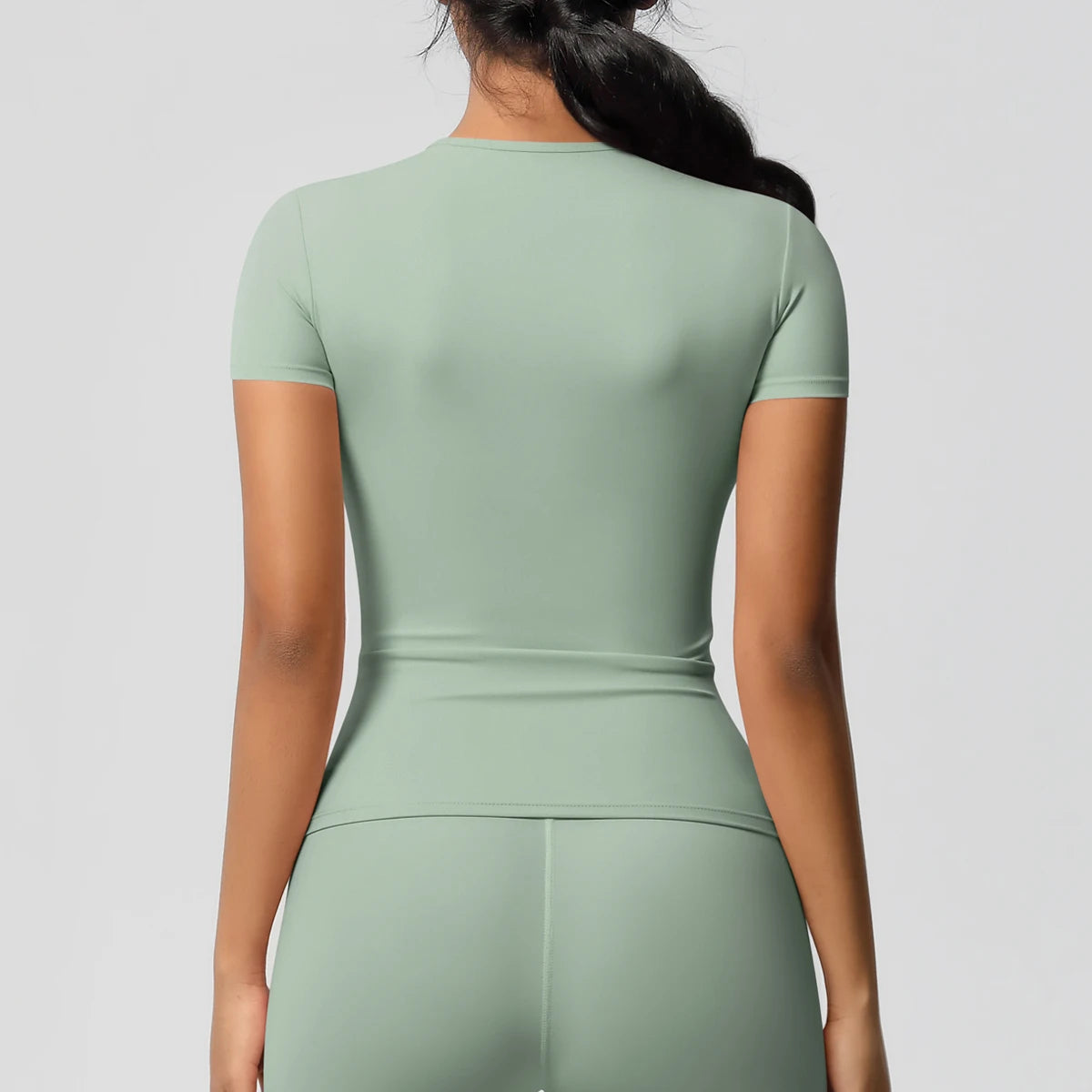 Women’s Dry-Fit Sports Top – Breathable, High-Elastic Fitness T-Shirt