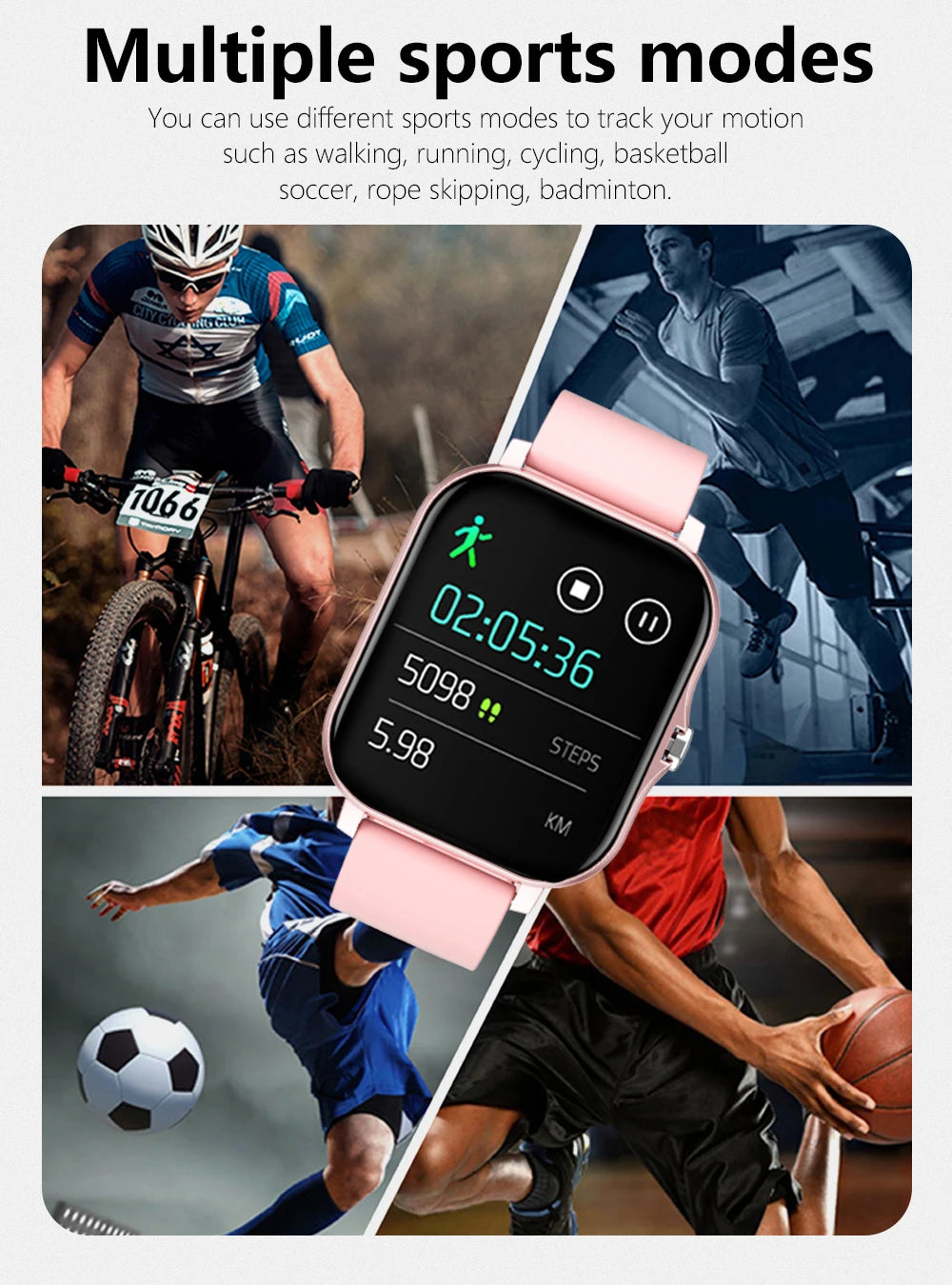 Sport Smart Watch – Bluetooth Call