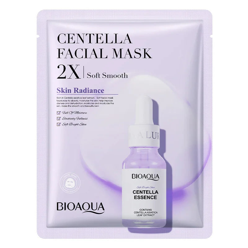 20pcs BIOAQUA Centella Collagen Face Masks