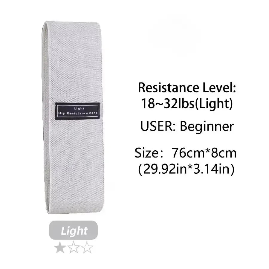Fabric Resistance Hip Booty Bands