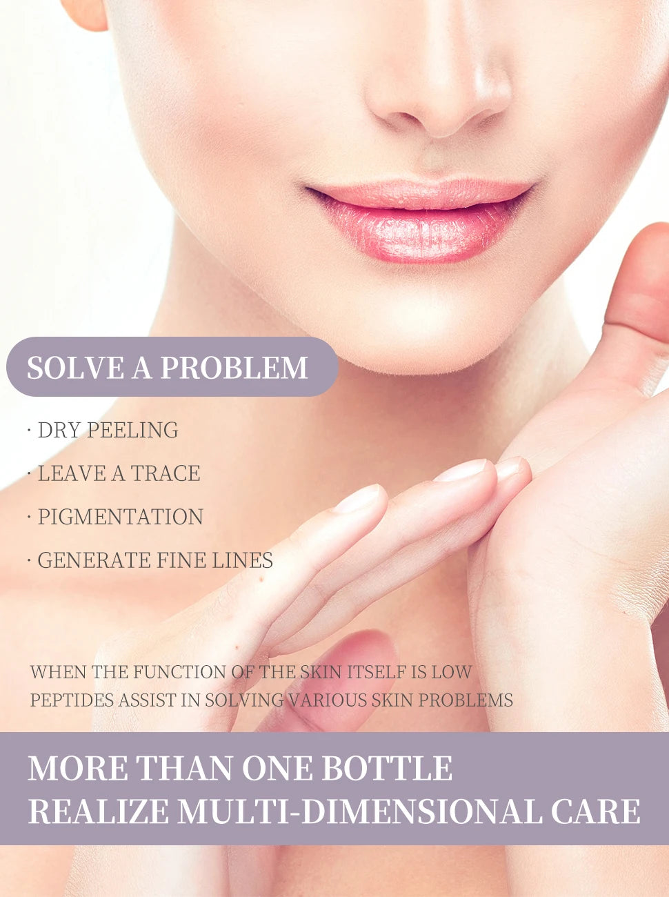 6-Piece Peptide Essence Facial Skin Care Set