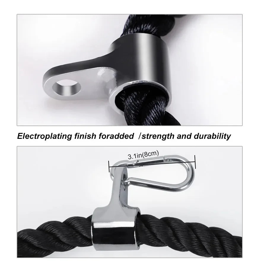Triceps Lowering Rope with Handles
