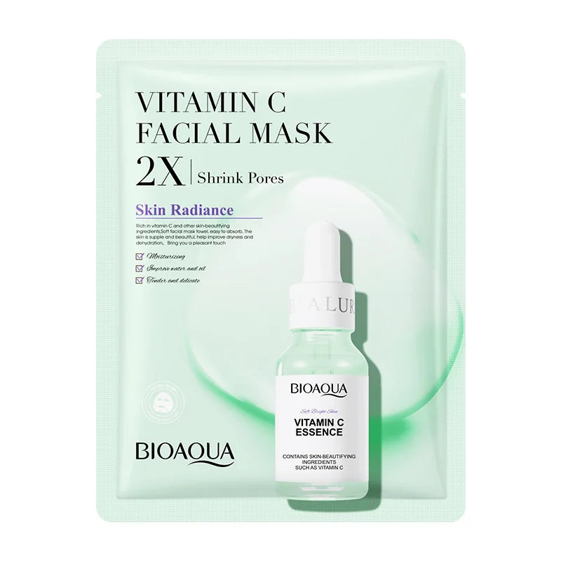 20pcs BIOAQUA Centella Collagen Face Masks