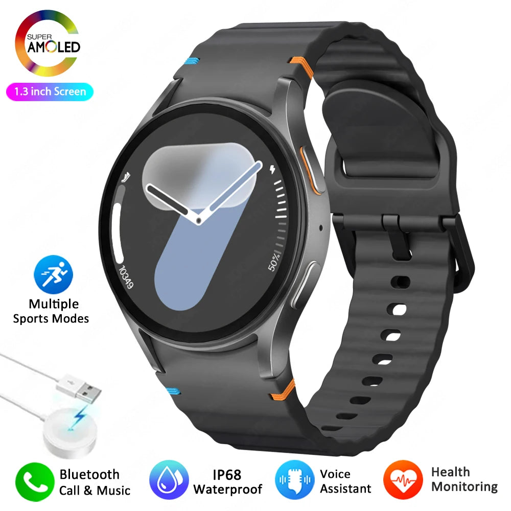 Galaxy Watch 7 Smartwatch – HD AMOLED, Fitness Tracker, Waterproof, Bluetooth Calls