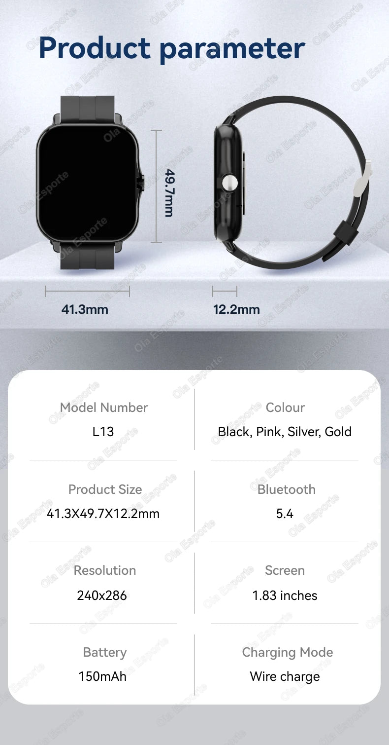 1.83" Xiaomi Smart Watch