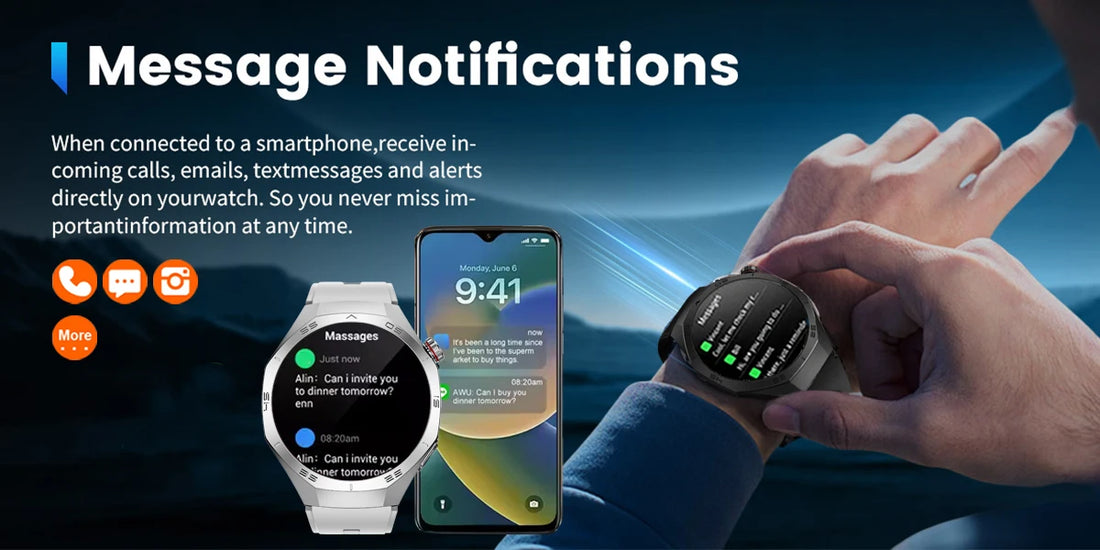 Huawei GT5 Pro Smartwatch – AMOLED, GPS, Heart Rate & Bluetooth Calling