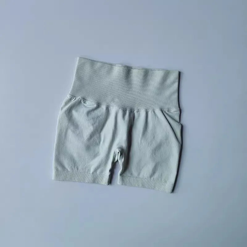 Summer High-Waist Women's Yoga Shorts Breathable Fitness Butt Lits
