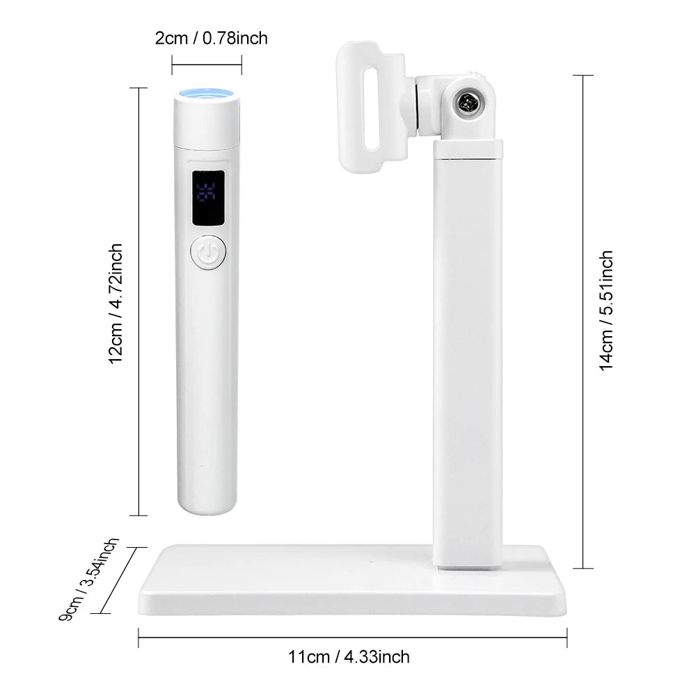 Rechargeable Professional UV LED Nail Lamp with Display