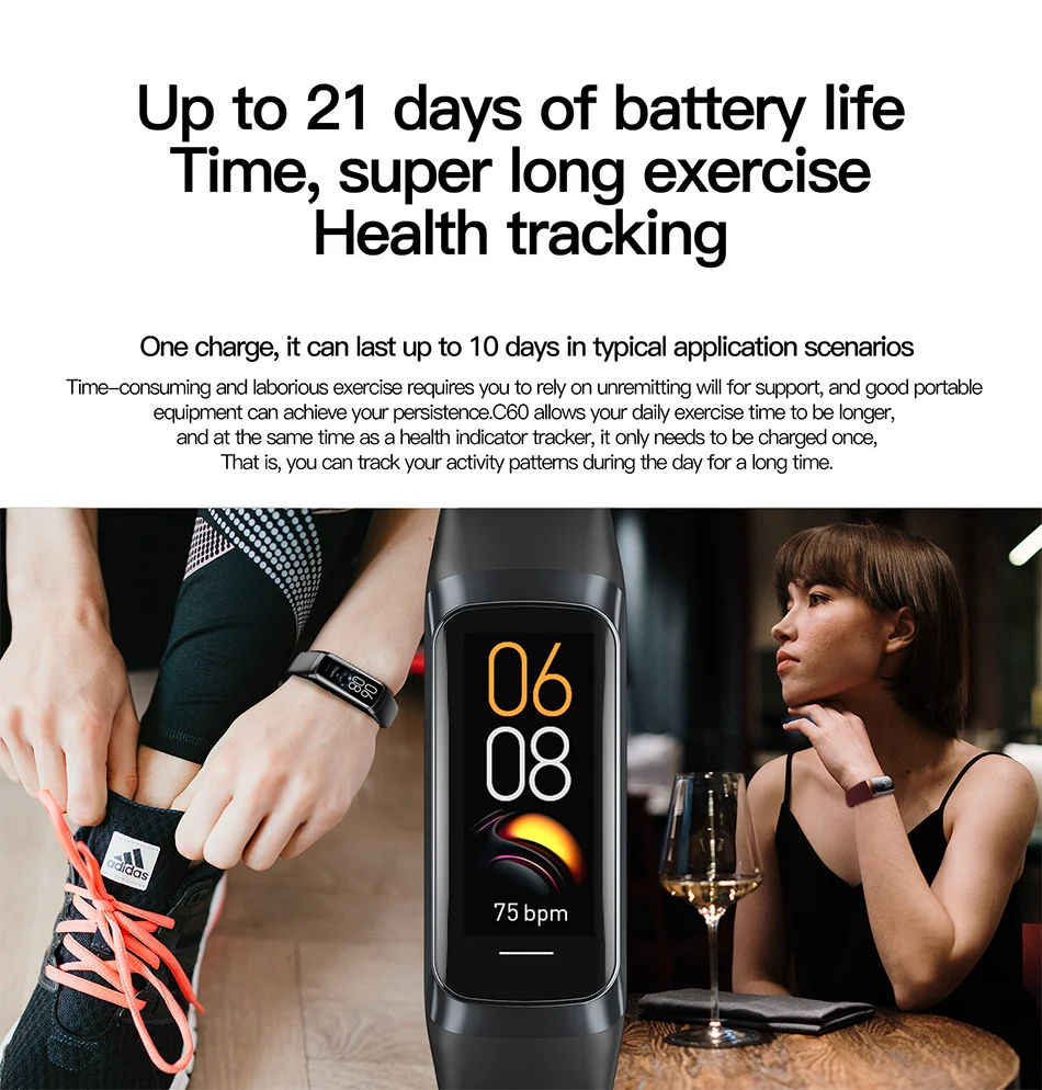 LIGE AMOLED Smart Watch