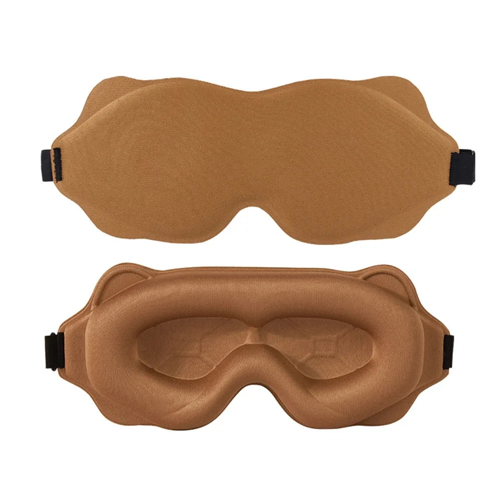 3D Sleep Mask – Soft Padded Light-Blocking Eye Shade