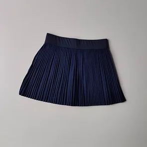 Floral Pleated Sports Skirt with Built-in Shorts