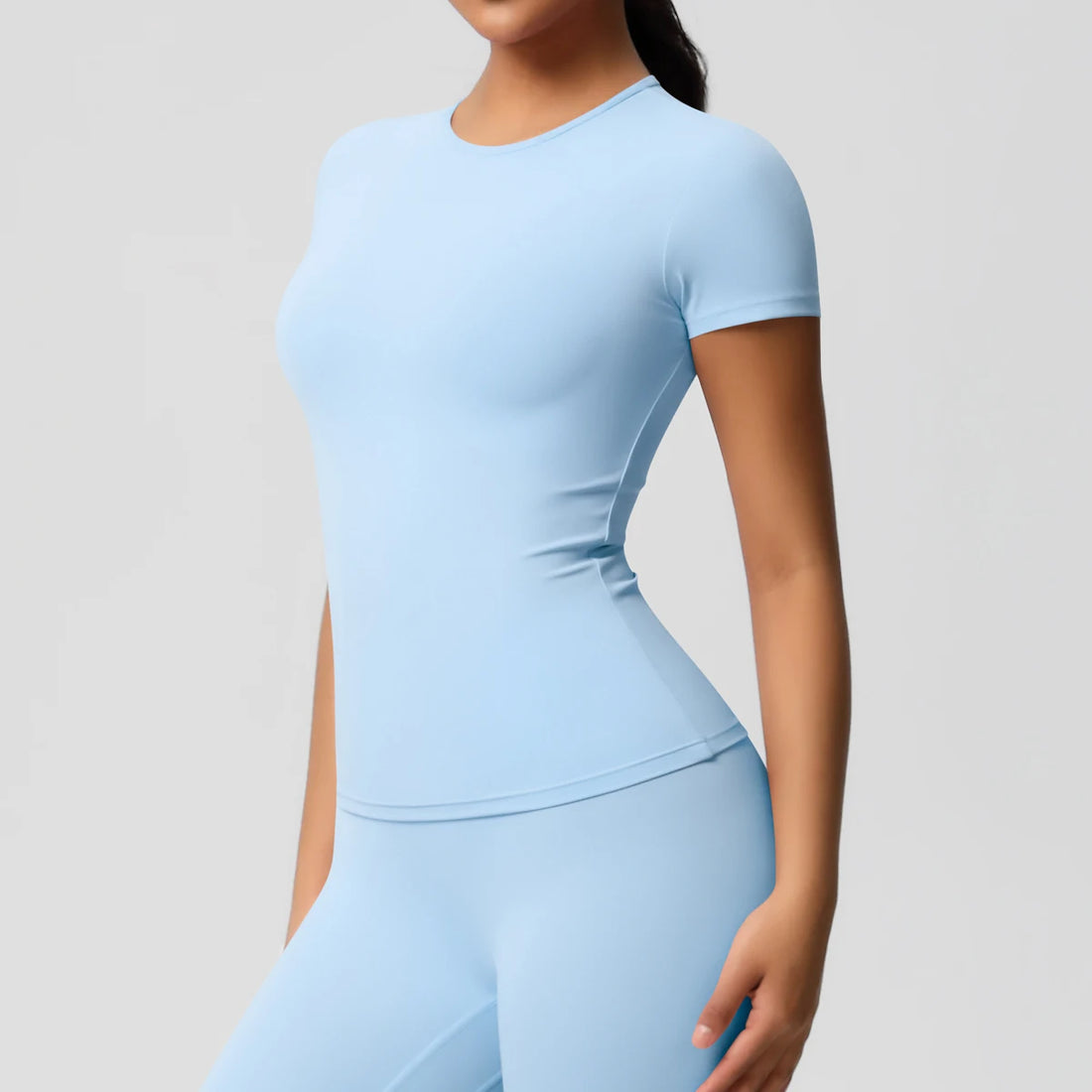 Women’s Dry-Fit Sports Top – Breathable, High-Elastic Fitness T-Shirt