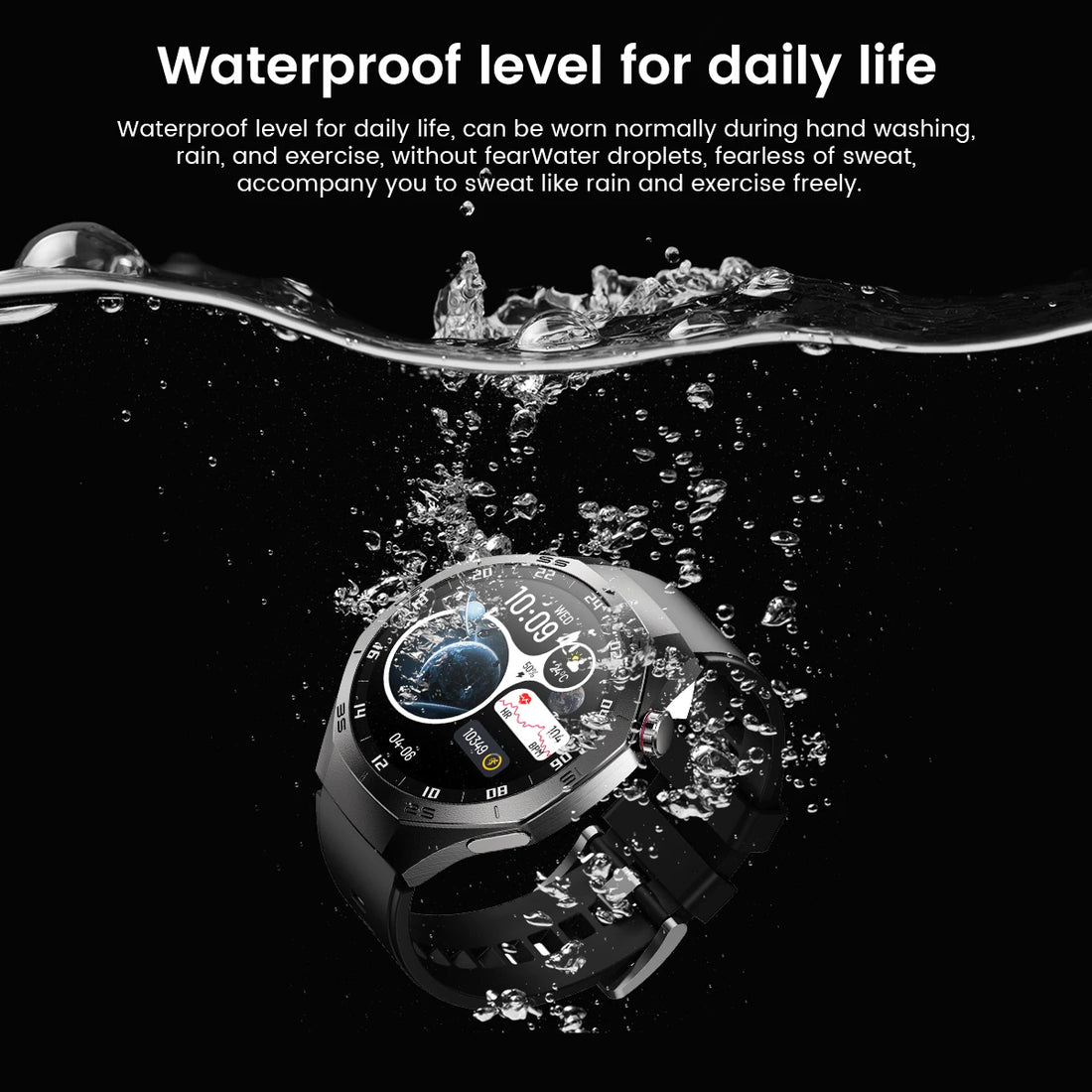Huawei GT5 Pro Smartwatch – AMOLED, GPS, Heart Rate & Bluetooth Calling