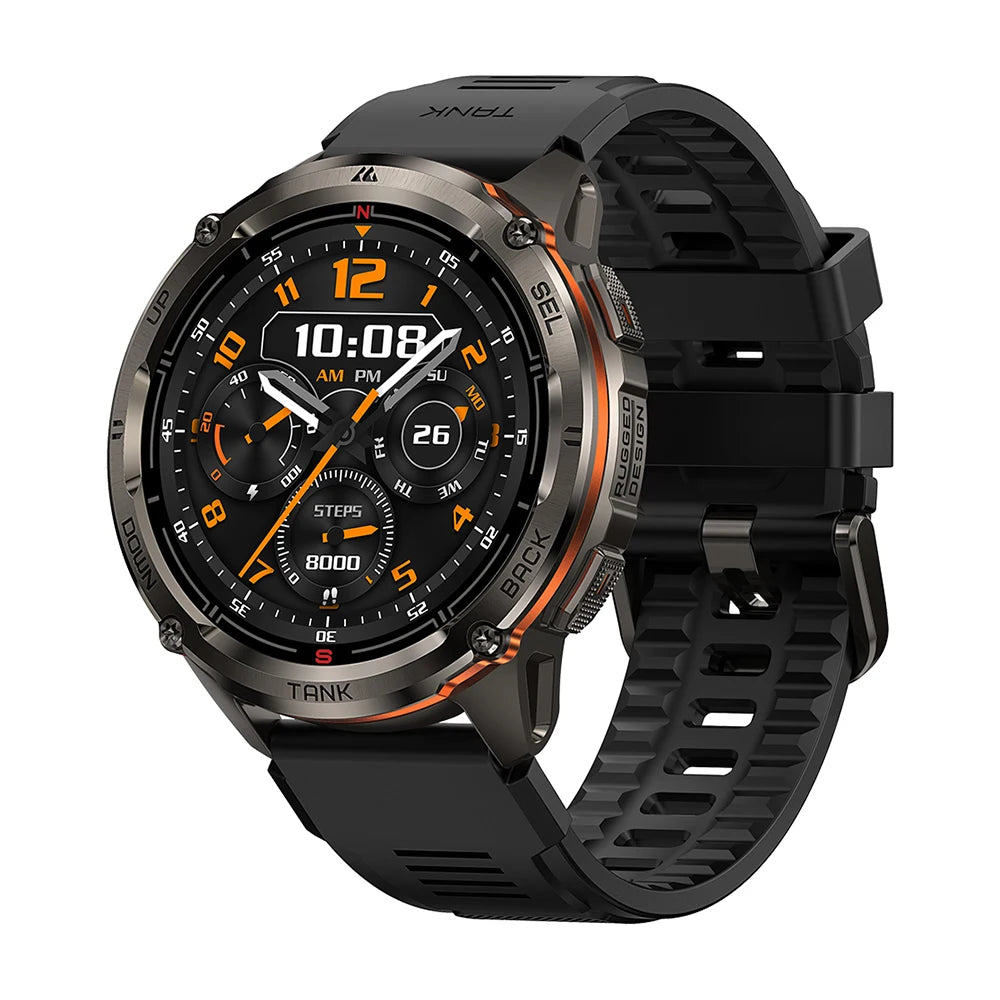 KOSPET TANK T3 Ultra 2 – GPS Smartwatch with Compass