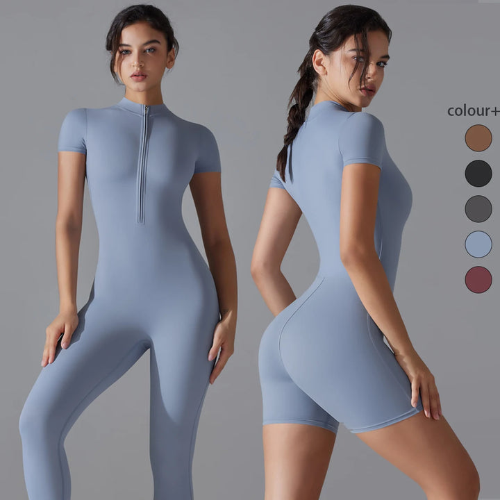 Women’s Fitness Bodysuit – Quick-Dry Breathable Yoga