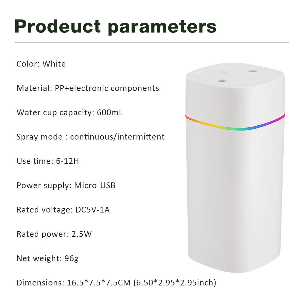USB Portable Cool Mist Sprayer