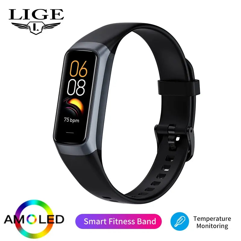 LIGE AMOLED Smart Watch