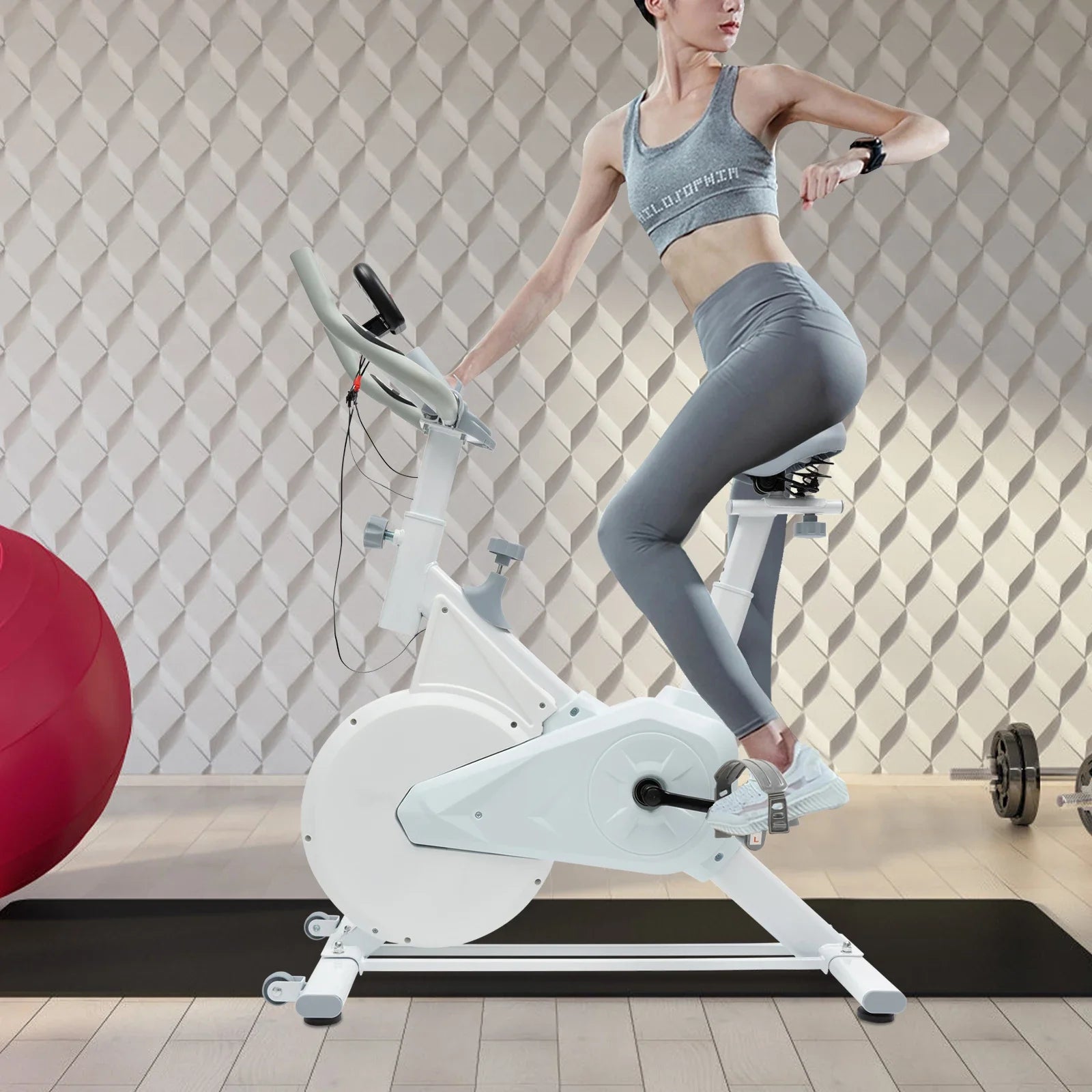 Adjustable Seat for Indoor Exercise Bike