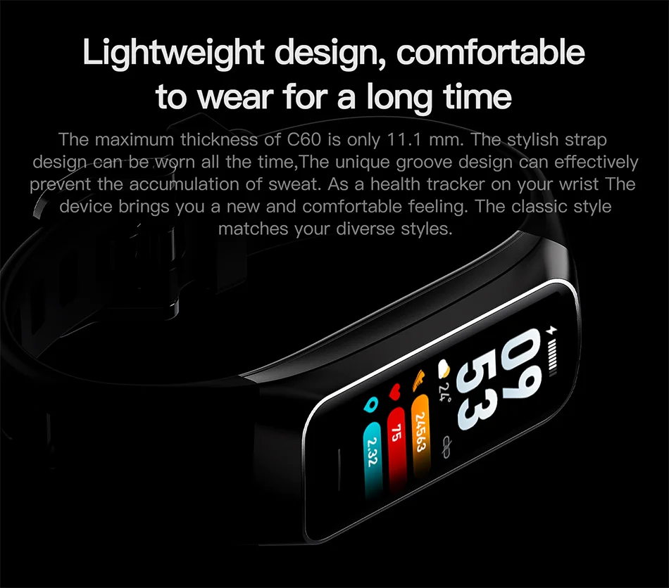 LIGE AMOLED Smart Watch