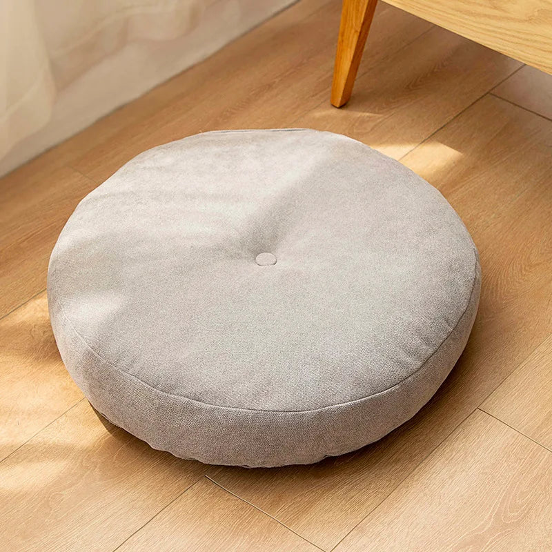 Solid Color Floor Seat Pillow