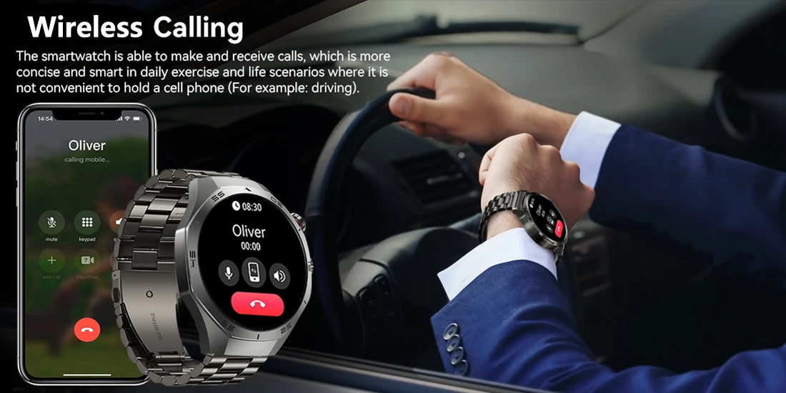 Huawei GT5 Pro Smartwatch – AMOLED, GPS, Heart Rate & Bluetooth Calling