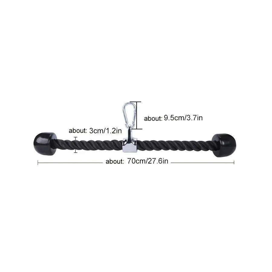 Triceps Lowering Rope with Handles