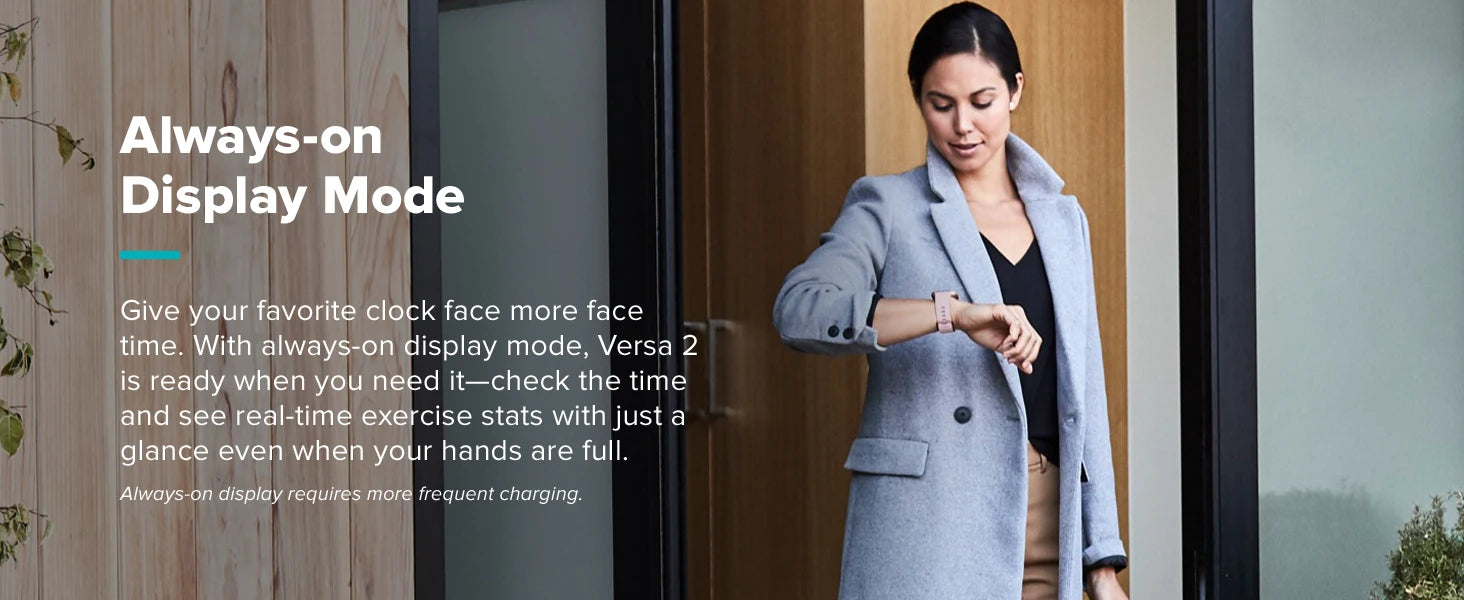 Fitbit Versa 2 – Health & Fitness Smartwatch with Alexa