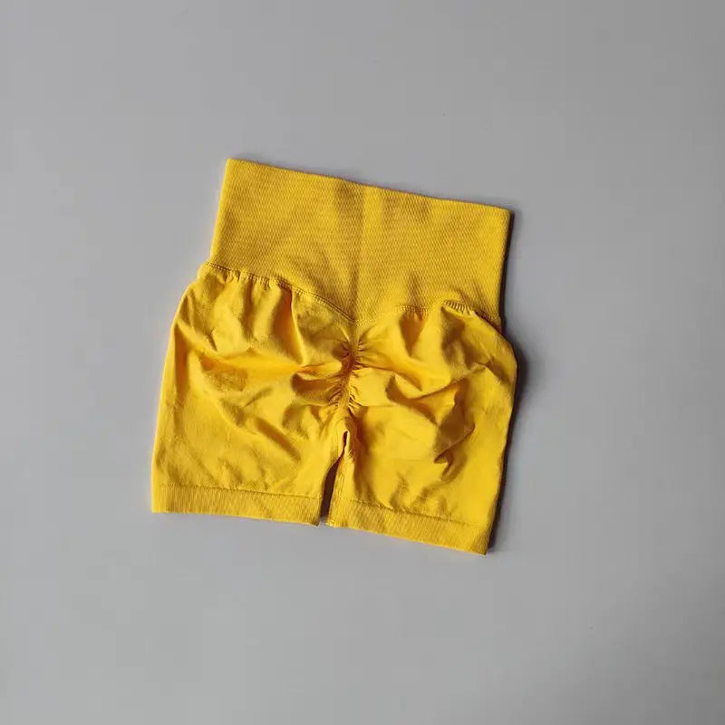 Summer High-Waist Women's Yoga Shorts Breathable Fitness Butt Lits