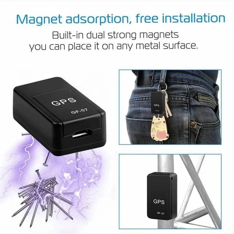 Mini Magnetic GPS Tracker – Real-Time Vehicle & Personal Locator