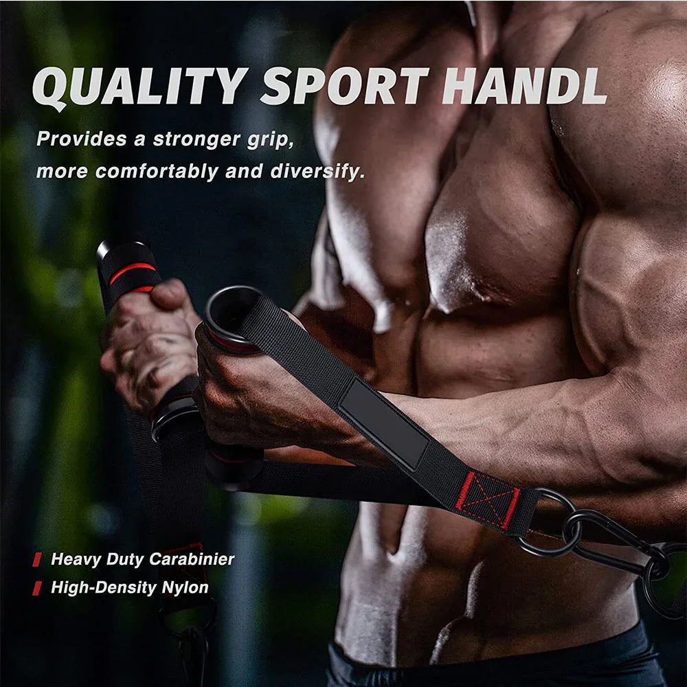 Triceps Lowering Rope with Handles