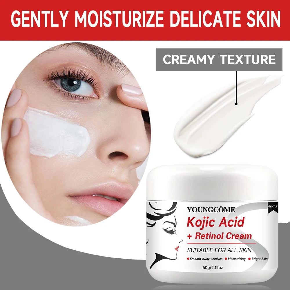 Kojic Acid + Retinol Anti-Aging Cream
