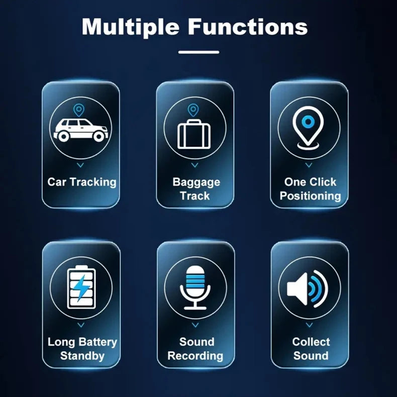 Mini Magnetic GPS Tracker – Real-Time Vehicle & Personal Locator