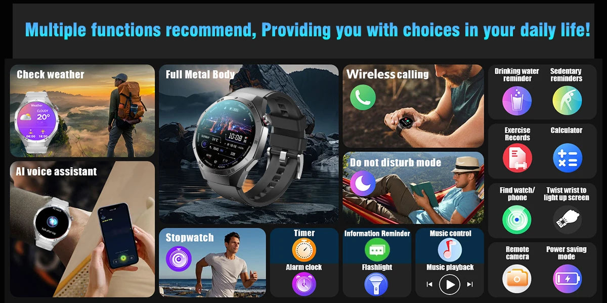 Huawei GT5 Pro Smartwatch – AMOLED, GPS, Heart Rate & Bluetooth Calling
