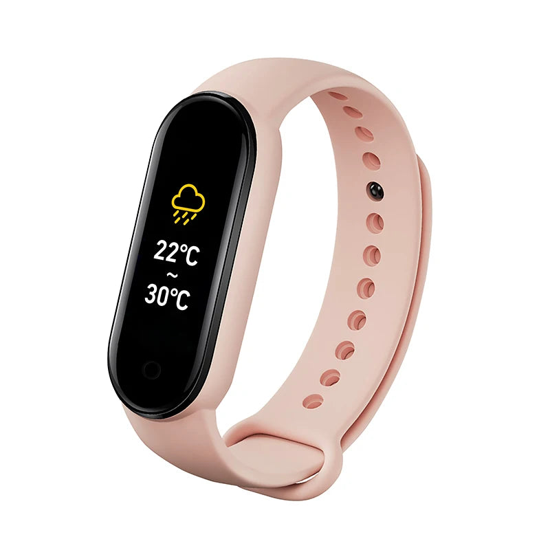 M6 Smart Watch – Fitness Tracker, Heart Rate & Blood Pressure Monitor