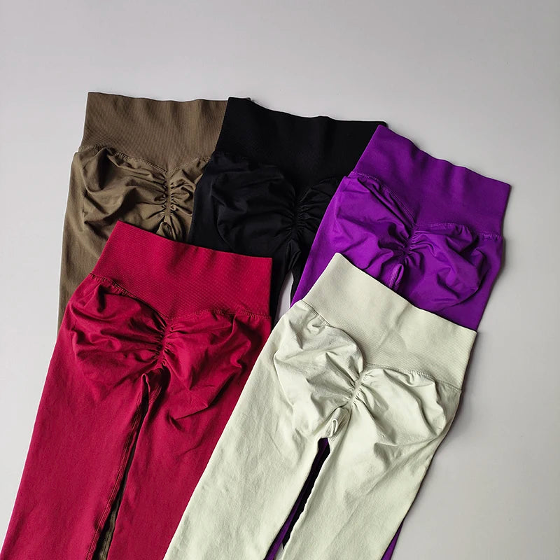 Women's Seamless Yoga Set – Hip-Lift Bra & Leggings, Quick-Dry