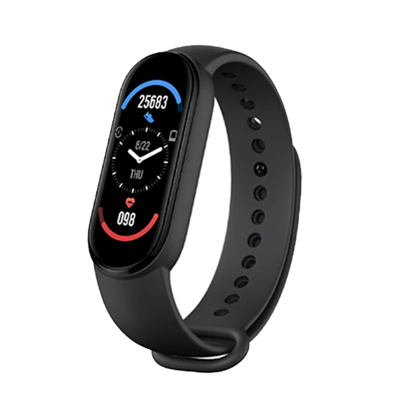 M6 Smart Watch – Fitness Tracker, Heart Rate & Blood Pressure Monitor