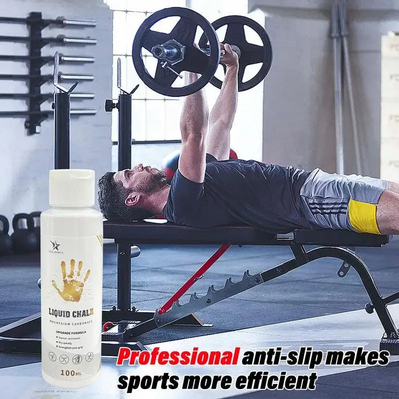 Liquid Chalk – Sports Magnesium Grip for Weightlifting