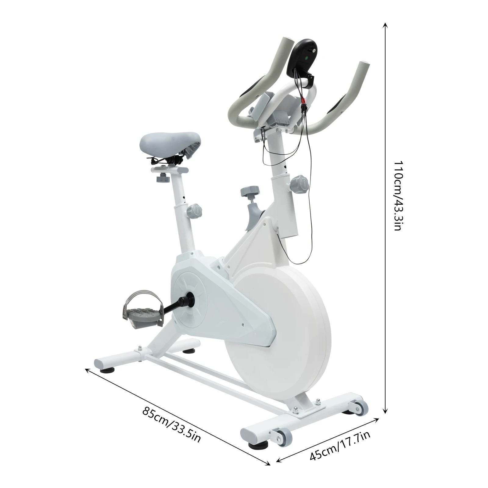 Adjustable Seat for Indoor Exercise Bike