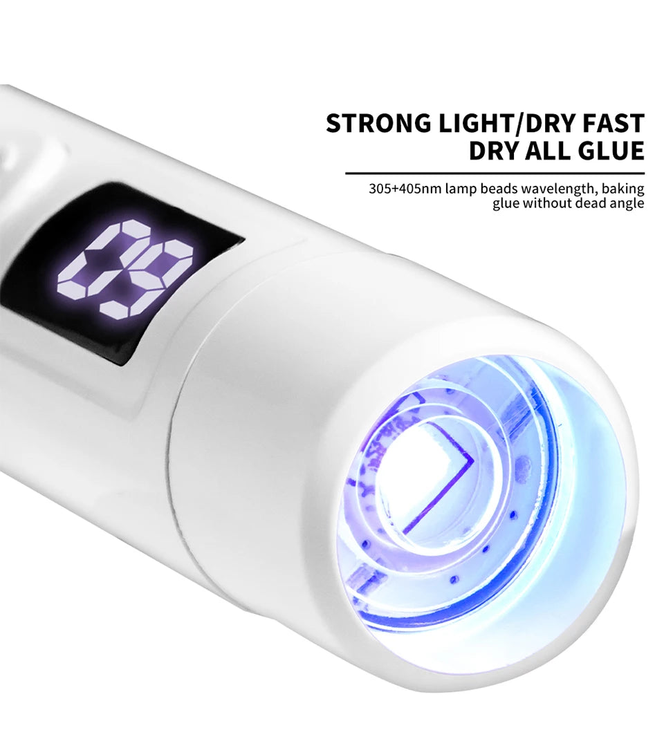 Rechargeable Professional UV LED Nail Lamp with Display