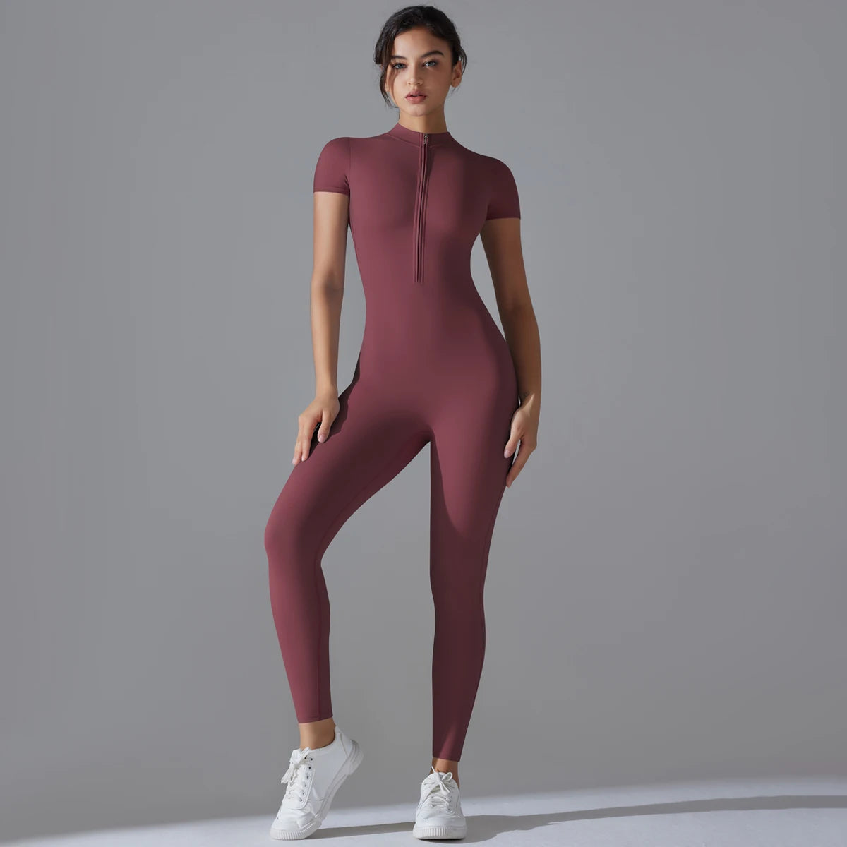 Women’s Fitness Bodysuit – Quick-Dry Breathable Yoga