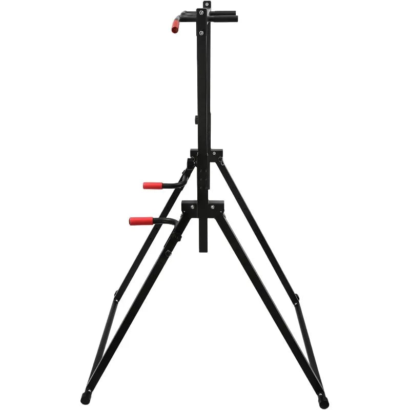 440 lbs Capacity Free-Standing Pull-Up & Dip Station