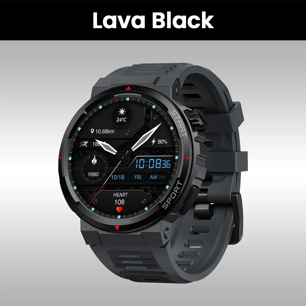 Zeblaze Ares 3 Plus Smartwatch – 1.43" HD AMOLED