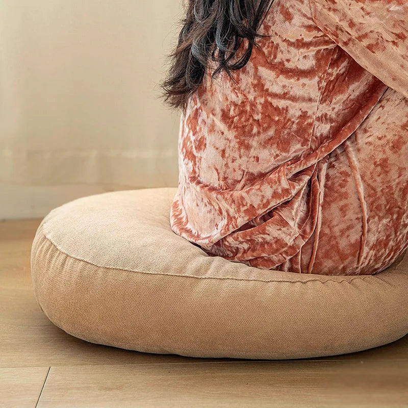 Solid Color Floor Seat Pillow