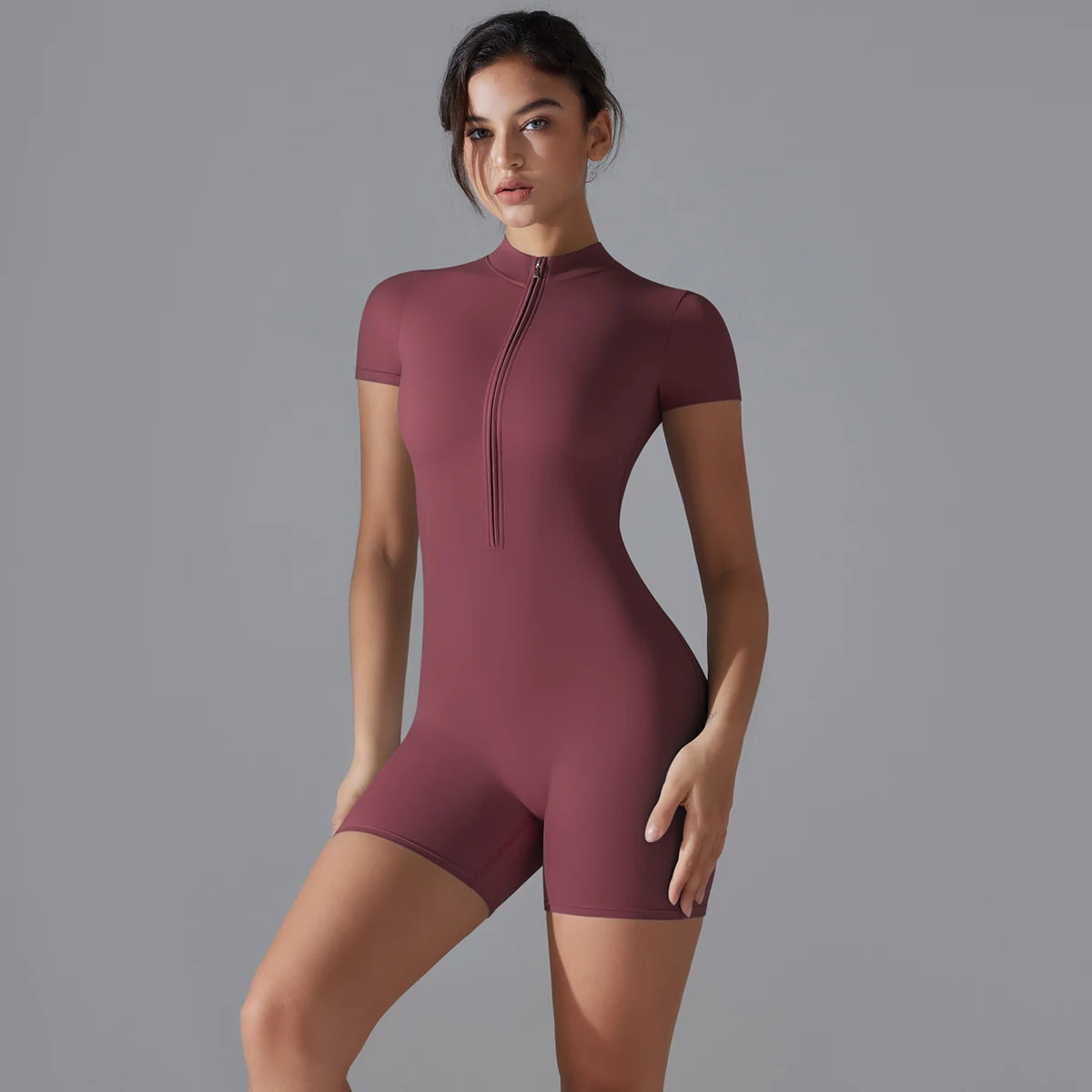 Women’s Fitness Bodysuit – Quick-Dry Breathable Yoga