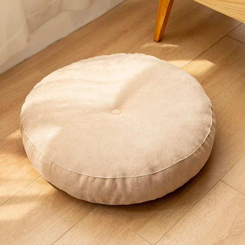 Solid Color Floor Seat Pillow
