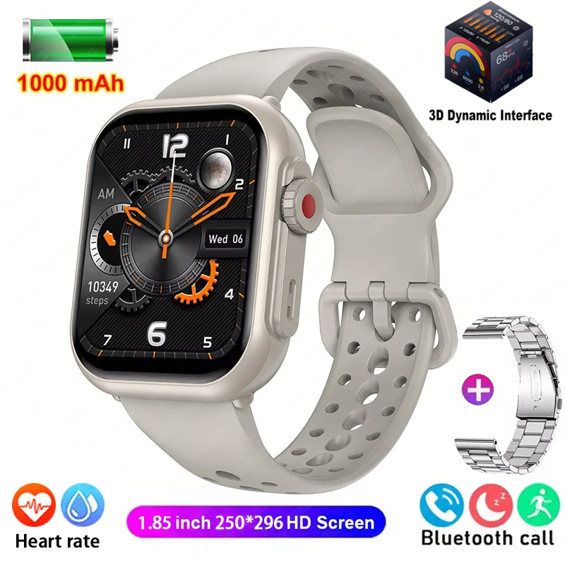 Watch Ultra 2 SE Smartwatch – 1000mAh, AMOLED, GPS, Bluetooth Call, Waterproof